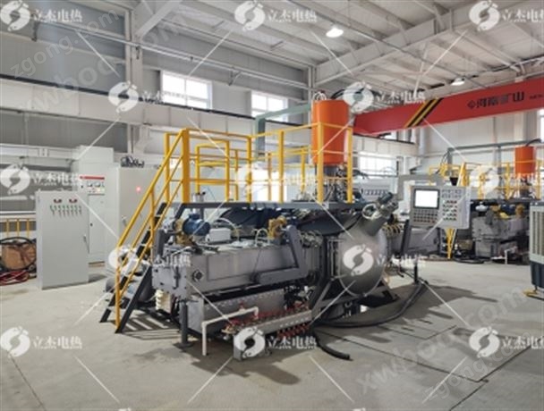 单枪电子束真空熔炼炉2024年7月安装现场